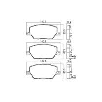 Pastilha Freio Ceramica Dianteira Fiat Toro Jeep Renegade e Compass Cobreq N1774C Pastilha Freio Ceramica Dianteira Fiat Toro Jeep Renegade e Compass Cobreq N1774C