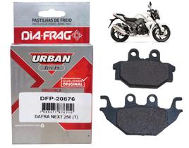 Pastilha Freio Diafrag Traseira Dafra Next 250 De 2011 Ate 2018