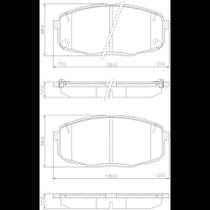 Pastilha Freio Dian Hyundai Creta 2016 a 2024 Fras-Le Pastilha Freio Dian Hyundai Creta 2016 a 2024 Fras-Le