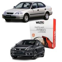 Pastilha Freio Diant Civic Brasil 1.6 16v New Civic 1.8 07 Pastilha Freio Diant Civic Brasil 1.6 16v New Civic 1.8 07