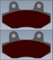 Pastilha Freio Diant Lazer 150 / Comet 250 / Comet 650 / Mirage 250 / TRAS Comet 250 (fabreck) Pastilha Freio Diant Lazer 150 / Comet 250 / Comet 650 / Mirage 250 / TRAS Comet 250 (fabreck)