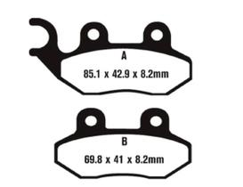 Pastilha Freio Diant/Trase City-Com 300 (Gong) Par Pastilha Freio Diant/Trase City-Com 300 (Gong) Par
