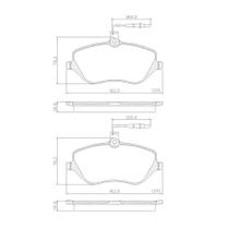 Pastilha Freio Dianteira 407 2004 a 2011 Fras-Le PD/1345-E