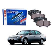 Pastilha Freio Dianteira Bosch Civic 1.7 2001 A 2003