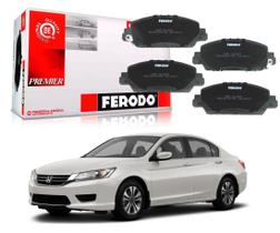 Pastilha freio dianteira ceramica ferodo honda accord 2.4 2013 a 2014