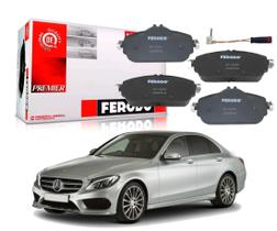 Pastilha freio dianteira ceramica ferodo mercedes-benz c200 2.0 turbo 2014 a 2019