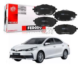 Pastilha freio dianteira ceramica ferodo toyota corolla 1.8 2.0 2017 a 2019