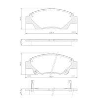 Pastilha Freio Dianteira City 2014 a 2021 Fras-Le PD/1492