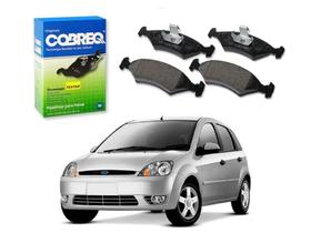 Pastilha freio dianteira cobreq ford fiesta supercharger 1.0 2002 a 2006