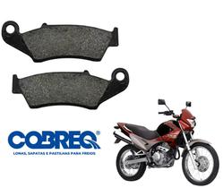 Pastilha Freio Dianteira Cobreq Honda Nx 150 200 Sahara Falcon Ate 2008 Xr 200 Xre 190 300 Sem Abs Xr250 Tornado Nxr Bros 125 150