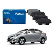 Pastilha freio dianteira cobreq hyundai hb20s 1.6 2012 a 2015