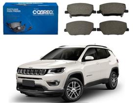 Pastilha freio dianteira cobreq jeep compass 2.0 2017 a 2019