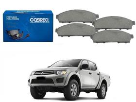 Pastilha freio dianteira cobreq mitsubishi l200 triton 2.4 2013 a 2015