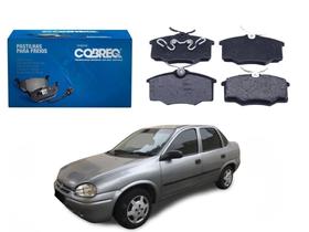 Pastilha freio dianteira cobreq original chevrolet corsa sedan 1.0 1.6 1996 a 2000