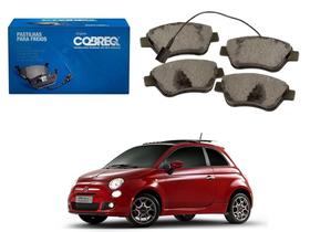 Pastilha freio dianteira cobreq original fiat 500 1.4 2009 a 2015