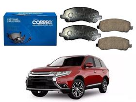 Pastilha freio dianteira cobreq original mitsubishi outlander 3.0 2013 a 2019