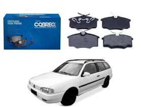 Pastilha freio dianteira cobreq original volkswagen parati 1.6 1995 a 1999