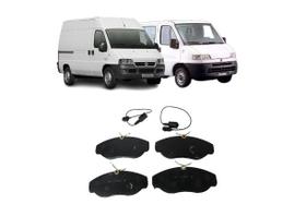 Pastilha freio dianteira ducato aro 15 2.5/2.8