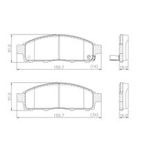 Pastilha Freio Dianteira L200 2006 a 2018 Lonaflex P-771