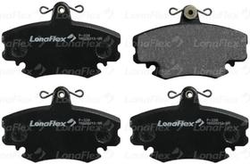 Pastilha Freio Dianteira Megane 1997 a 2012 Lonaflex P-338 Pastilha Freio Dianteira Megane 1997 a 2012 Lonaflex P-338