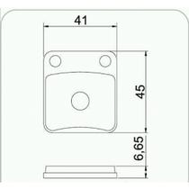 PASTILHA FREIO DIANTEIRA para CBX 150 AERO 89/ CBX200 STRADA