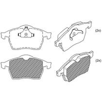 PASTILHA FREIO DIANTEIRA para GOLF 97/ AUDI 94/ ARO18 NEW BE