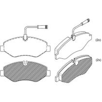 PASTILHA FREIO DIANTEIRA para SPRINTER 311/ 415 12/