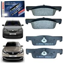 Pastilha Freio Dianteira Sandero Logan 1.0 1.6 2014 a 2024 Original Bosch
