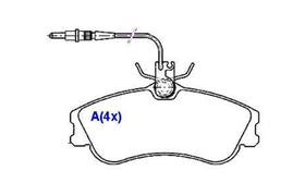Pastilha Freio Dianteira Syl 1141 Xsara Picasso 1.6/1.8 Pastilha Freio Dianteira Syl 1141 Xsara Picasso 1.6/1.8