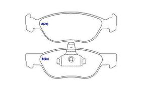 Pastilha Freio Dianteira Syl 1210 Marea 1.8 Brava 1.6 Pastilha Freio Dianteira Syl 1210 Marea 1.8 Brava 1.6
