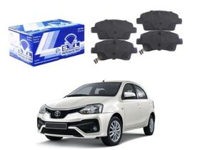 Pastilha freio dianteira syl original toyota etios 1.3 1.5 2017 a 2020