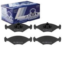 Pastilha freio dianteira teves - uno 09 a 12 - syl2183