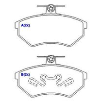Pastilha Freio Dianteiro 80 Avant 1994 a 1999 Syl 1040