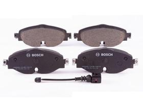Pastilha Freio Dianteiro Bosch BB1490B Audi A3 1.8 TFSI VW Golf 1.4 2.0