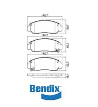 Pastilha Freio Dianteiro Civic 1.8 2.0 45022Sjfe00 Hqj2282a