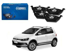 Pastilha freio dianteiro cobreq original volkswagen crossfox 1.6 2015 a 2019