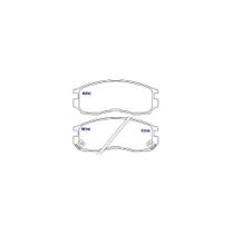 Pastilha Freio Dianteiro Eclipse 1995 a 1999 Syl 1313