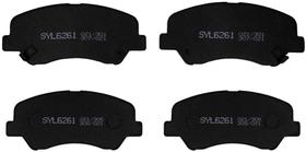 Pastilha Freio Dianteiro Hb20 2012 a 2019 Syl 6261 Pastilha Freio Dianteiro Hb20 2012 a 2019 Syl 6261