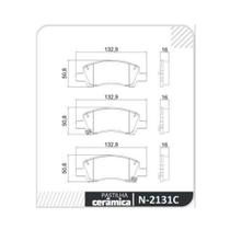 Pastilha Freio Dianteiro Hb20 S 2019 a 2022 Cobreq N-2131C