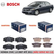 Pastilha freio dianteiro honda new civic 1.8 2007 até 2011 Pastilha freio dianteiro honda new civic 1.8 2007 até 2011