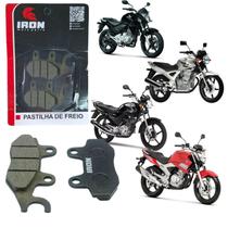 Pastilha freio dianteiro iron honda cb300r cb300 2009 a 2015 sem abs Pastilha freio dianteiro iron honda cb300r cb300 2009 a 2015 sem abs