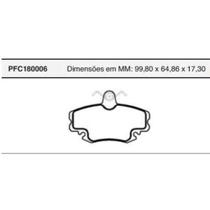 Pastilha Freio Dianteiro Megane 1997 a 2012 Cofap PFC180006