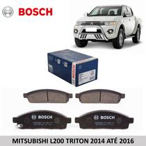 Pastilha freio dianteiro mitsubishi l200 triton 2016 bosch