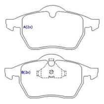 Pastilha Freio Dianteiro Passat 1991 a 2005 Syl 1050