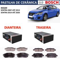 Pastilha freio dianteiro / traseiro bosch nissan sentra 2016 Pastilha freio dianteiro / traseiro bosch nissan sentra 2016