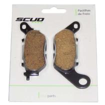 Pastilha Freio Factor 125 09/15 Crypton 115 NMax 160 Mt03 R3 Traseira Scud