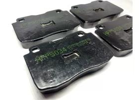 Pastilha Freio HFP5034 147 77/86 Fiorino 83/87 Oggi 83/85 Panorama 80/86 Spazio 83/85 Belina 4x4 84/91 Corcel II 78/86 Del Rey Pampa Scala 81/83 Dianteira