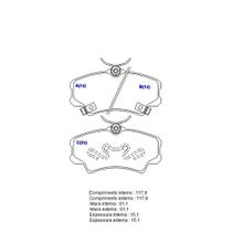 Pastilha Freio Honda Civic 1.8 Convencional Dianteira Com Alarme Sistema Varga Trw 1250 Syl Pastilha Freio Honda Civic 1.8 Convencional Dianteira Com Alarme Sistema Varga Trw 1250 Syl