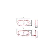 Pastilha Freio I30 2009 a 2014 Jurid HQF-2311AC