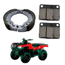 Pastilha Freio Lona Honda Fourtrax Trx 420 2012 2013 2014